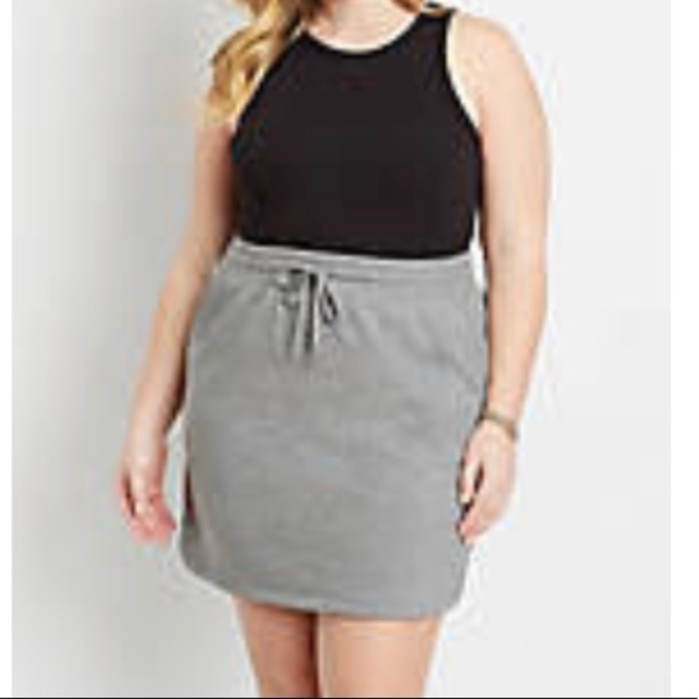 Maurices Terry Cloth Skirt 3x NEW